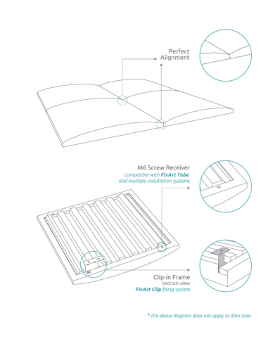 Andrea Absorber 200 Hz - 5000 Hz