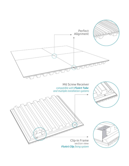 Siena Doble V W Absorber 315 Hz - 5000 Hz