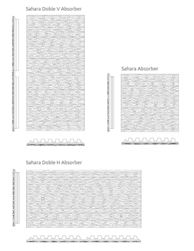 Sahara Wood Absorber 315 Hz - 5000 Hz
