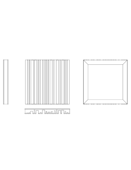 Siena W Diffuser 1000 Hz - 6000 Hz