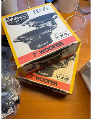 Dynaudio 7" bas, 2 pieces