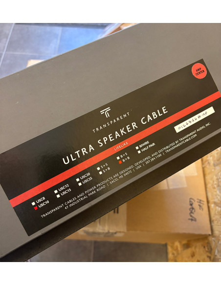 Transparent Ultra G6 speaker cable