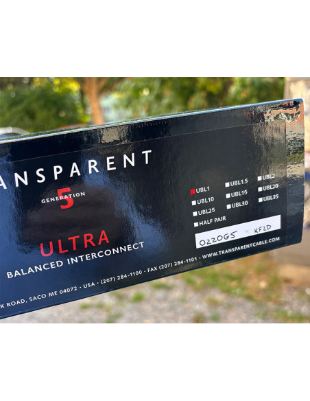 Transparent Ultra XLR G5