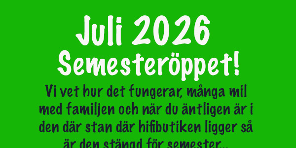 Sommaröppet!