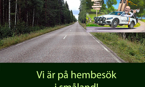 Fredag 3 Juli Hembesök i småland, butiken stängd